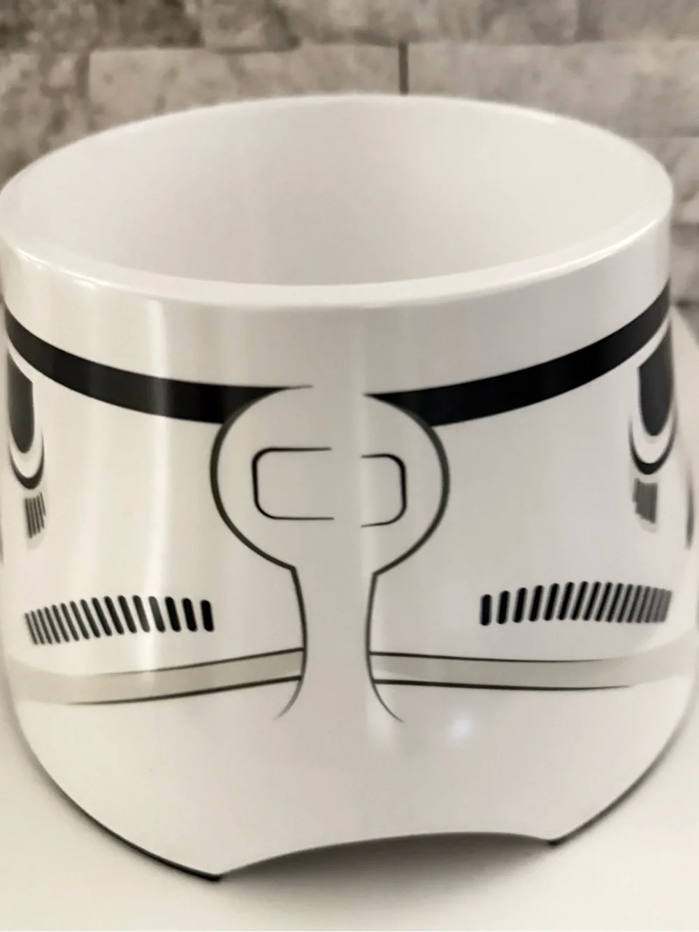 Star Wars White and Black Stormtrooper Dog Bowl